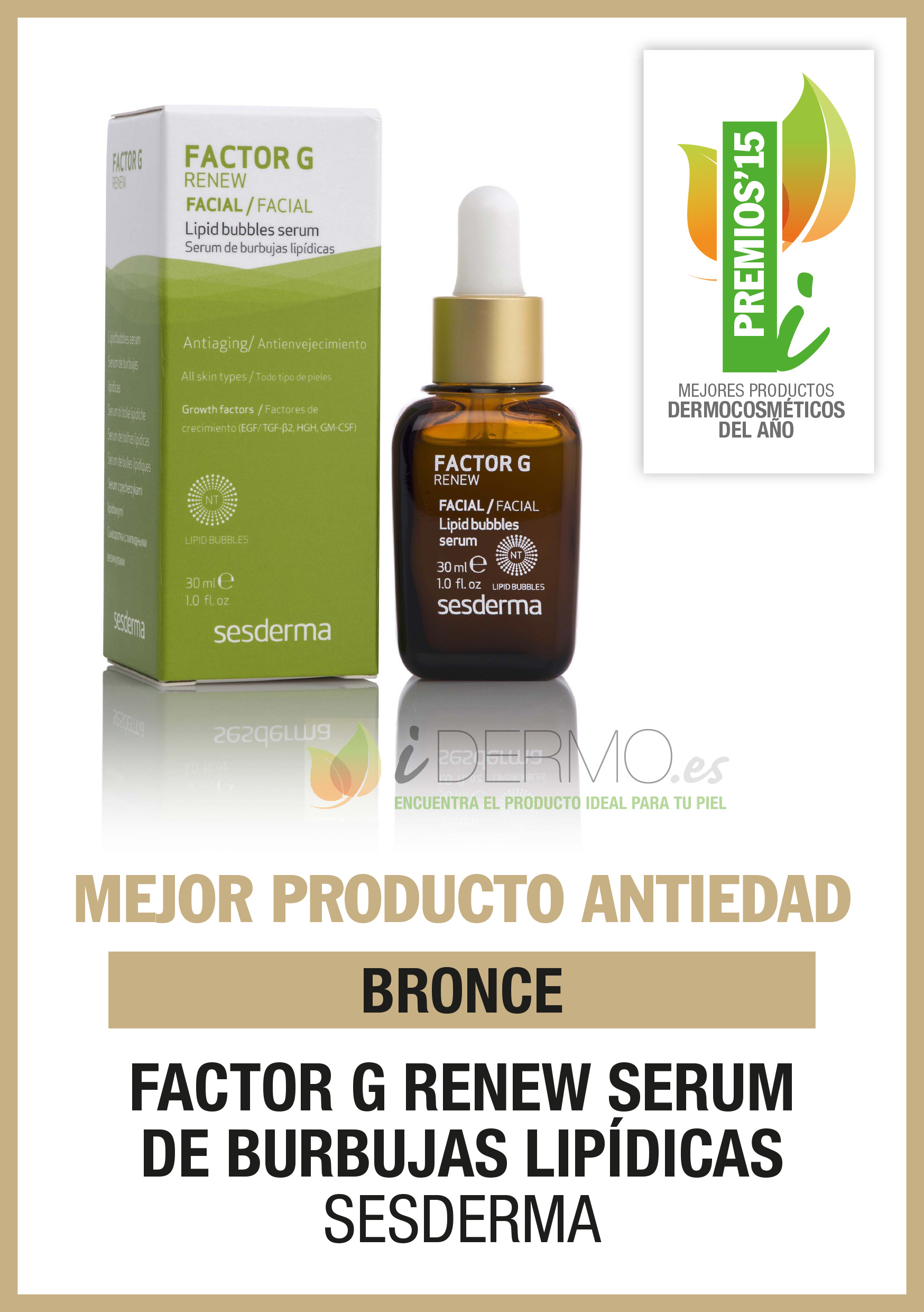 Factor G mejor producto Antiedad Factor G mejor producto Antiedad